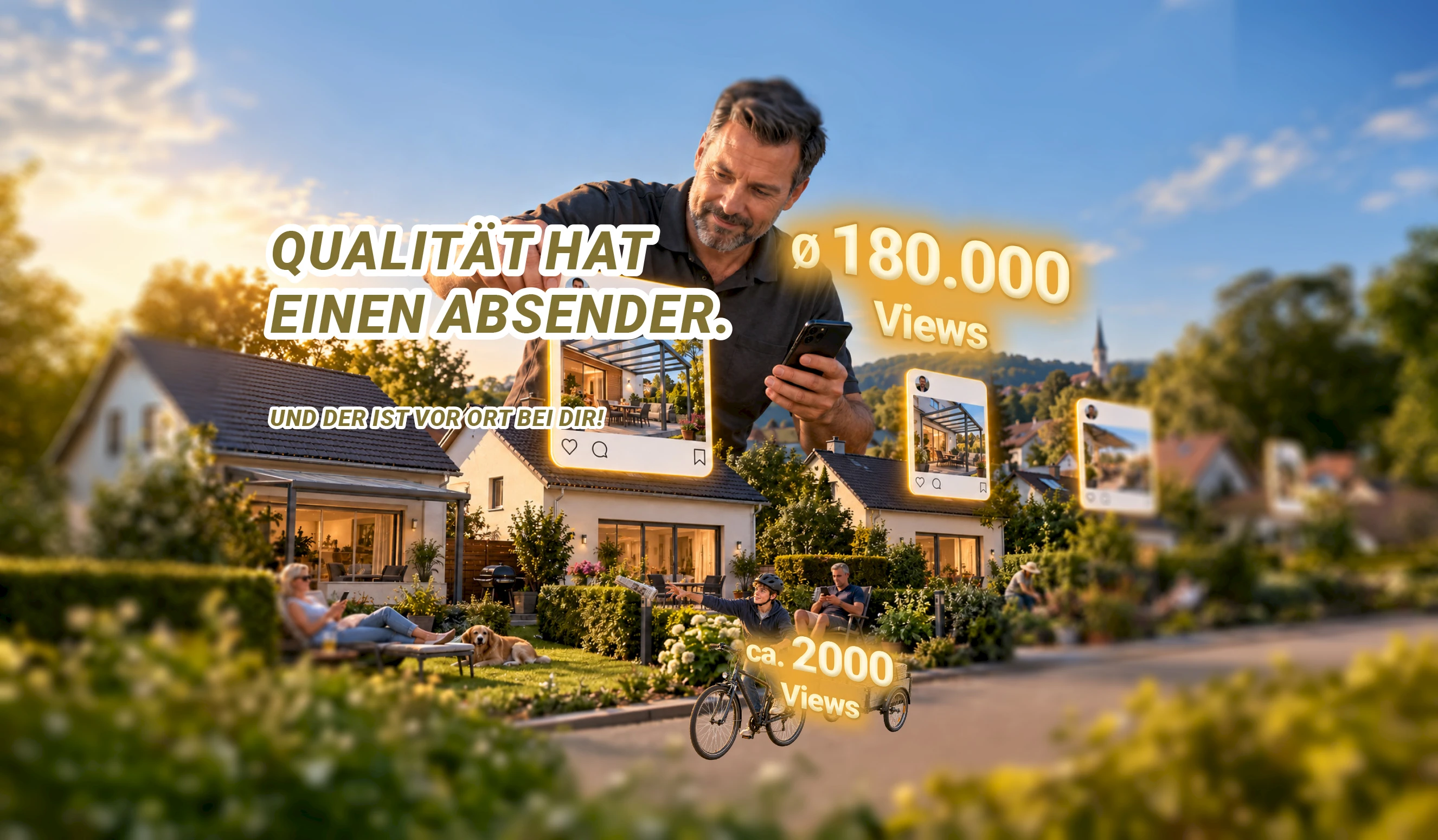 Moderner Wintergarten mit Glasfront und Lamellendach als stilvolle Terrassenüberdachung