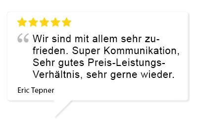 Bewertung Kunde