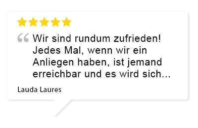 Bewertung Kunde