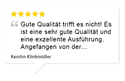 Bewertung Kunde