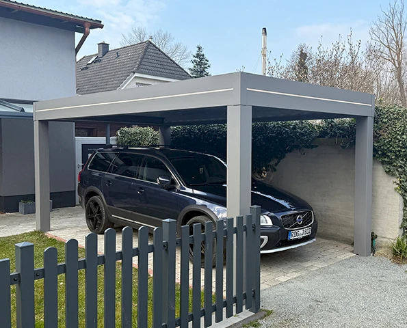 Haus Garten Terrassenüberdachung