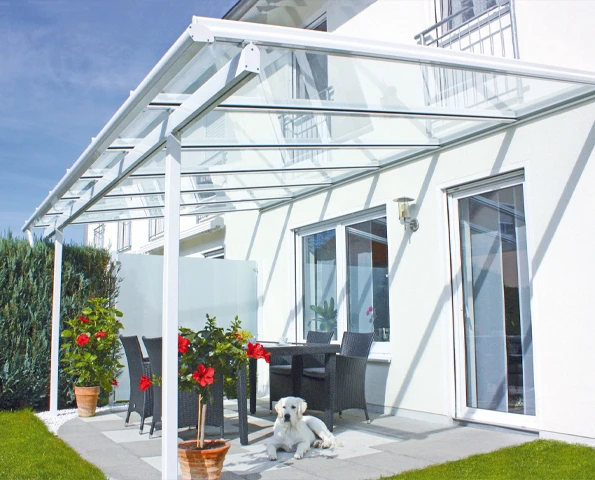 Haus Garten Terrassenüberdachung