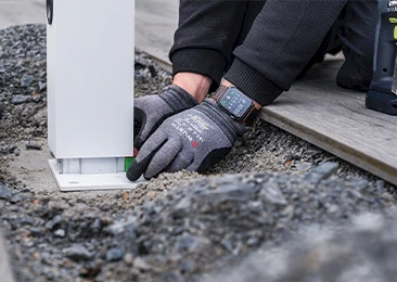Fundamente wird gebaut