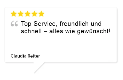 Bewertung Kunde