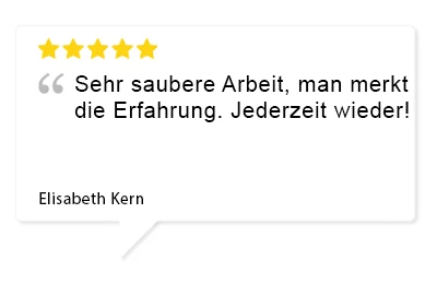 Bewertung Kunde