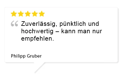Bewertung Kunde