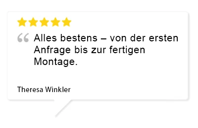 Bewertung Kunde