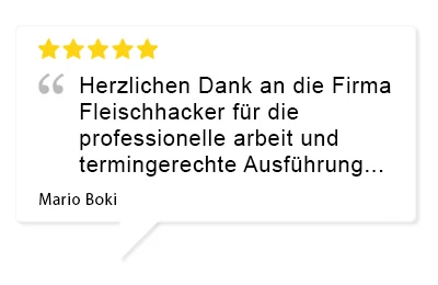 Bewertung Kunde