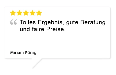 Bewertung Kunde
