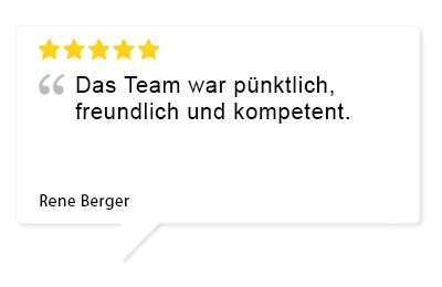 Bewertung Kunde