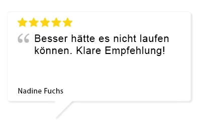 Bewertung Kunde
