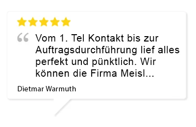 Bewertung Kunde