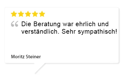 Bewertung Kunde