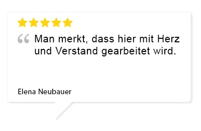 Bewertung Kunde