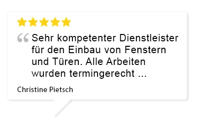 Bewertung Kunde