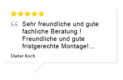 Bewertung Kunde