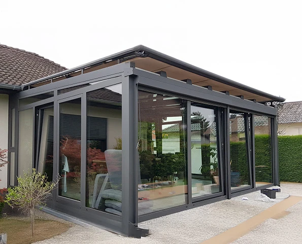 Wintergarten am Haus