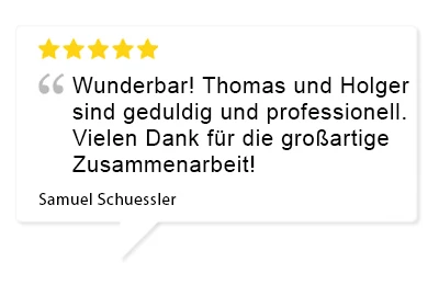 Bewertung Kunde