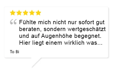 Bewertung Kunde