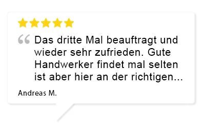 Bewertung Kunde