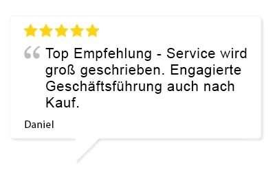 Bewertung Kunde