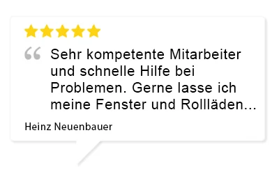 Bewertung Kunde
