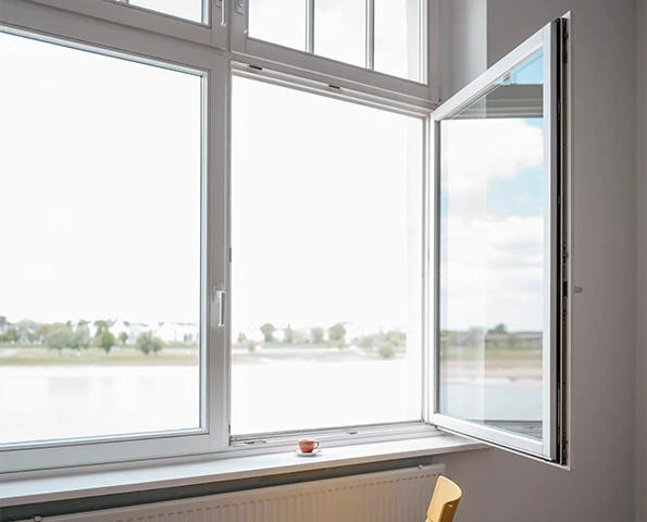 Ein offenes Fenster
