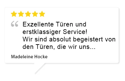 Bewertung Kunde