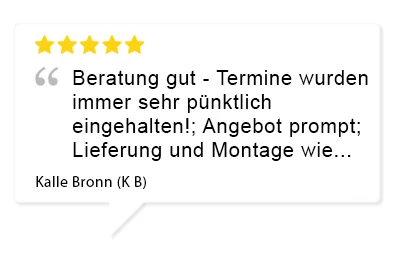 Bewertung Kunde