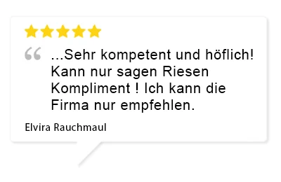 Bewertung Kunde