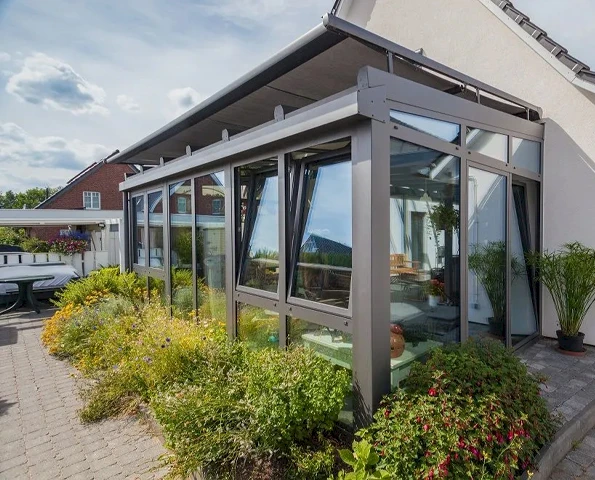 Wintergarten am Haus