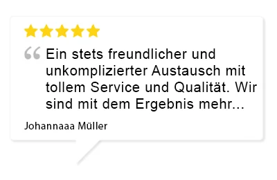 Bewertung Kunde