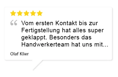 Bewertung Kunde