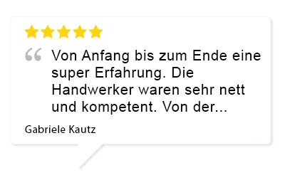 Bewertung Kunde