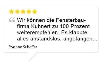 Bewertung Kunde
