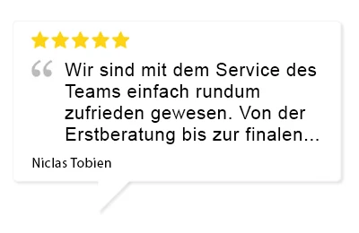 Bewertung Kunde