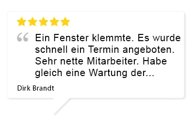 Bewertung Kunde