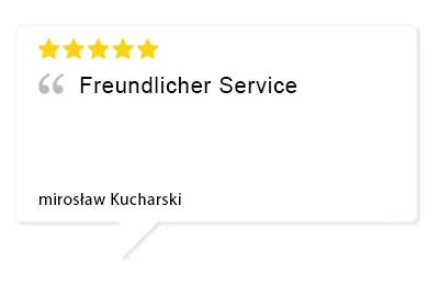Bewertung Kunde
