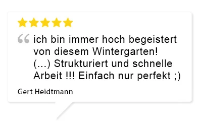 Bewertung Kunde
