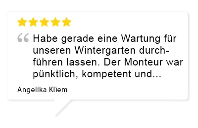 Bewertung Kunde