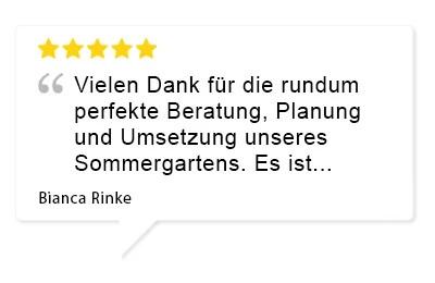 Bewertung Kunde