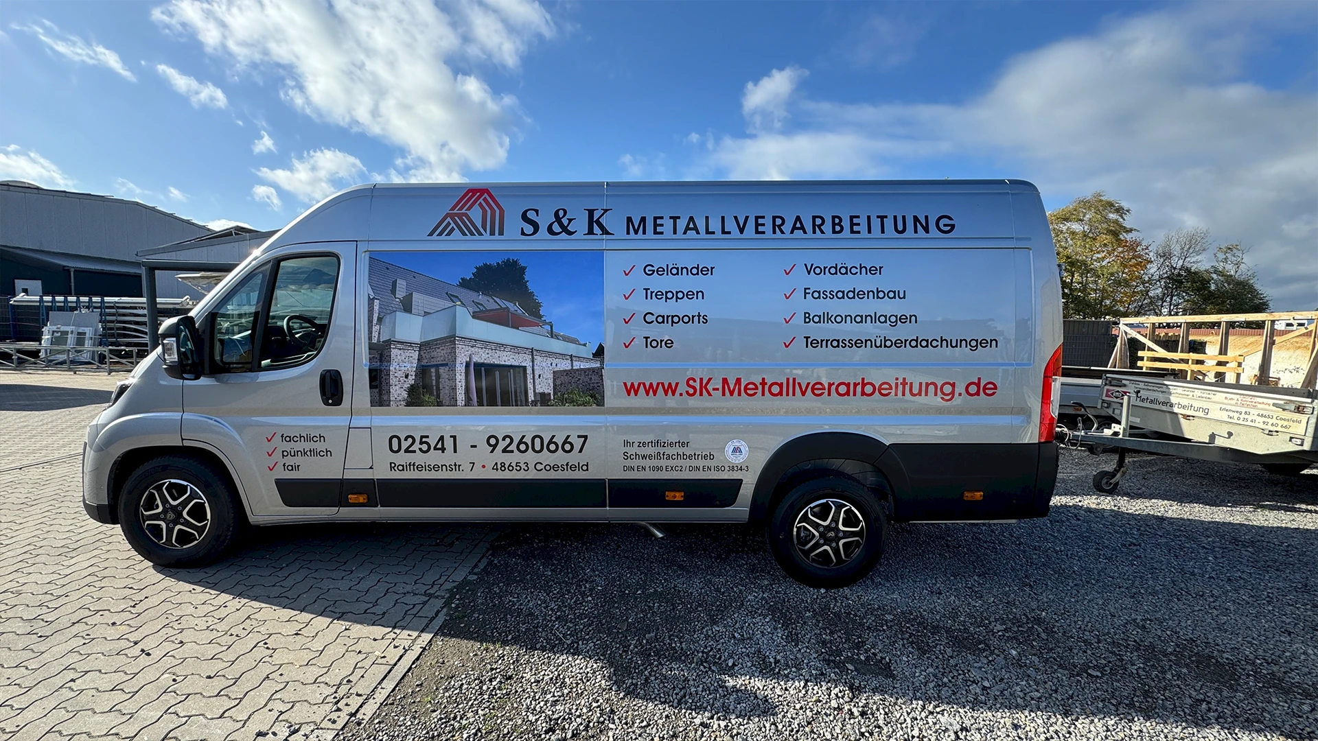 S & Z Überdachungen Firmenwagen