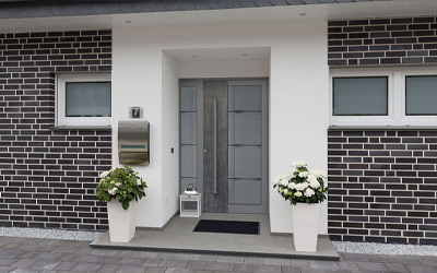 Moderne Haustür