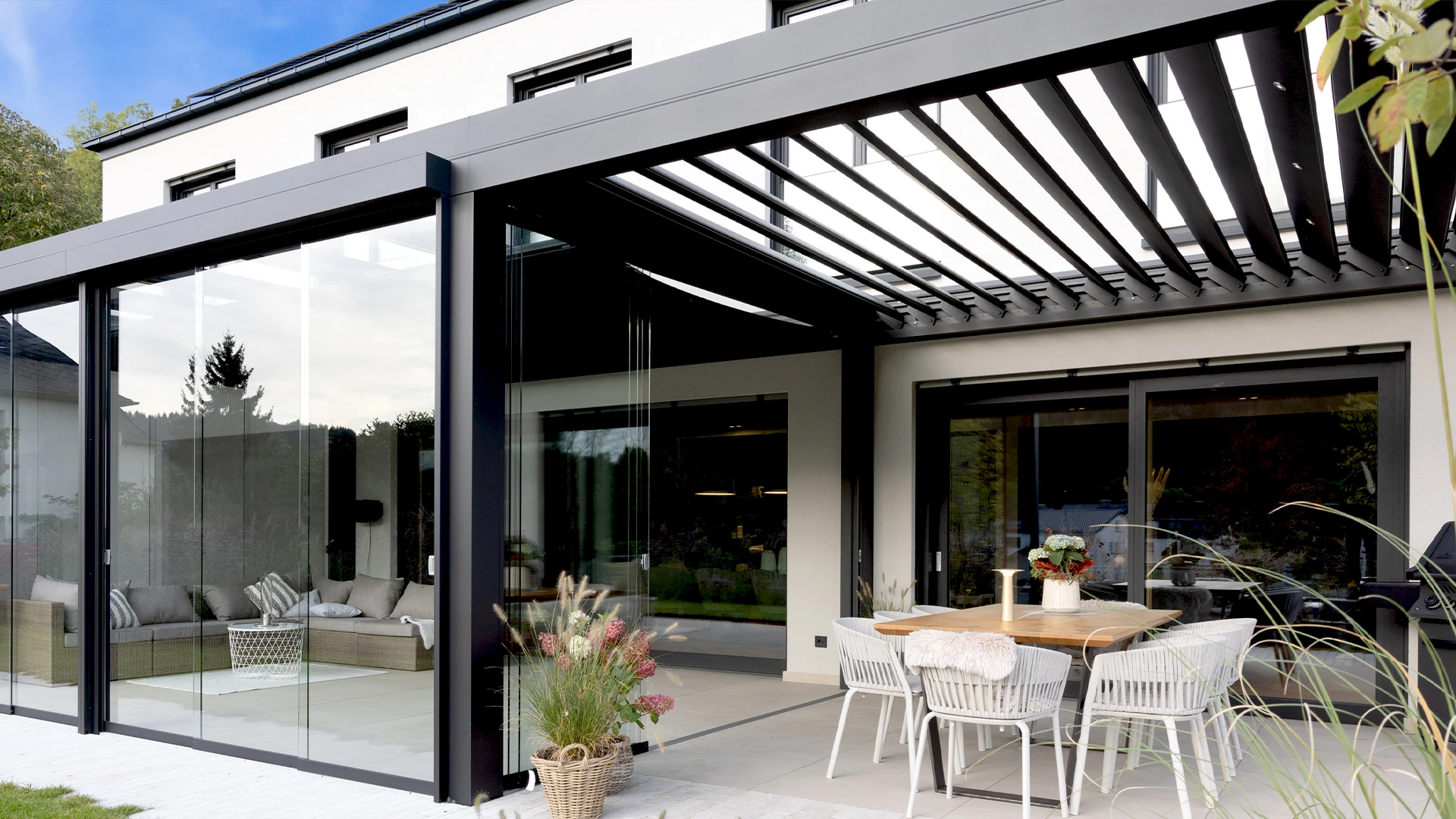 Aluminium verleiht Ihrem Zuhause Eleganz, Stabilität und Beständigkeit.