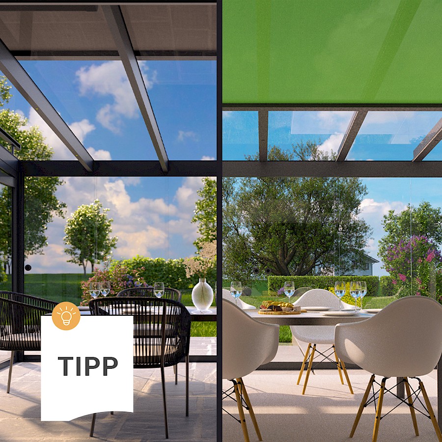 SunChill® – hochwertiges Terrassendach aus Aluminium