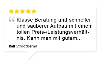 Bewertung Kunde
