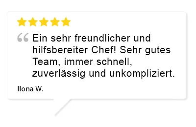 Bewertung Kunde
