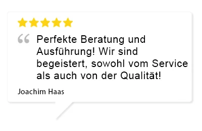 Bewertung Kunde