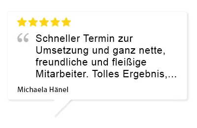Bewertung Kunde