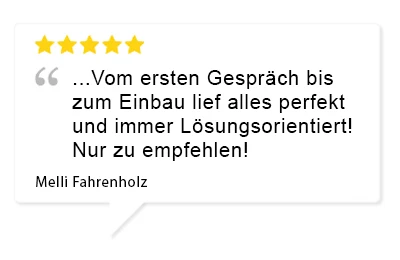 Bewertung Kunde